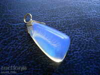 locket - pendant - moonstone