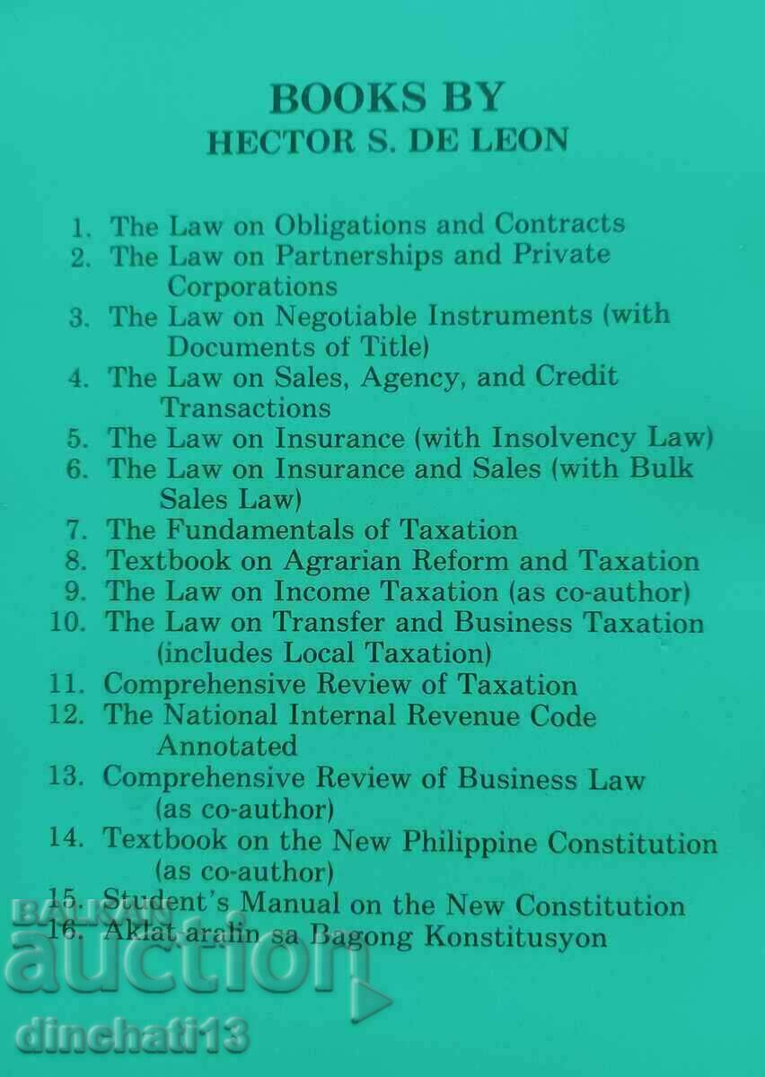 Auction  The law on sales, agency, and credit transactions: Hector