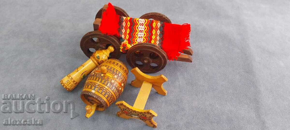 Old wooden set - 6 Old wooden set - 6