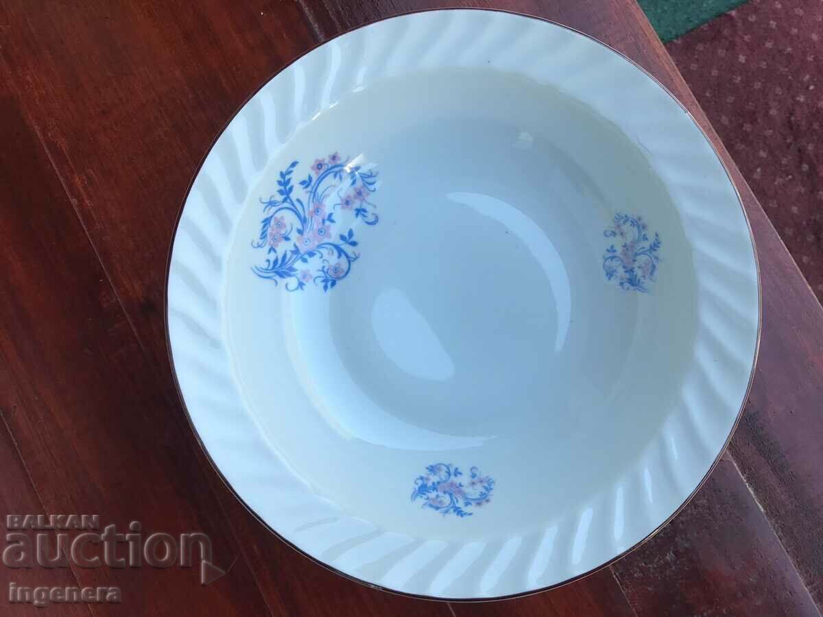 Auction PORCELAIN BOWL SOUP PAN BULGARIA Auction PORCELAIN BOWL SOUP PAN BULGARIA