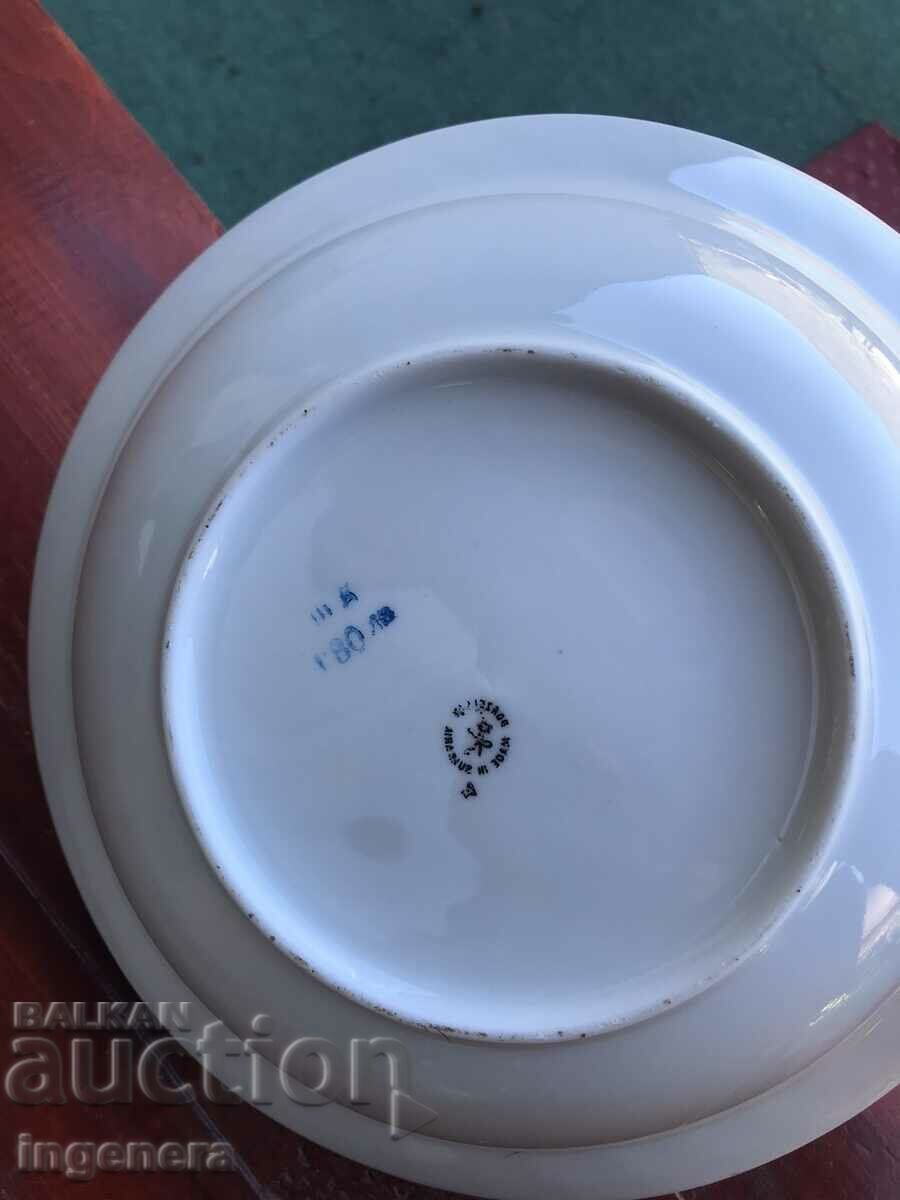 PORCELAIN BOWL SOUP PAN BULGARIA - 5 PORCELAIN BOWL SOUP PAN BULGARIA - 5