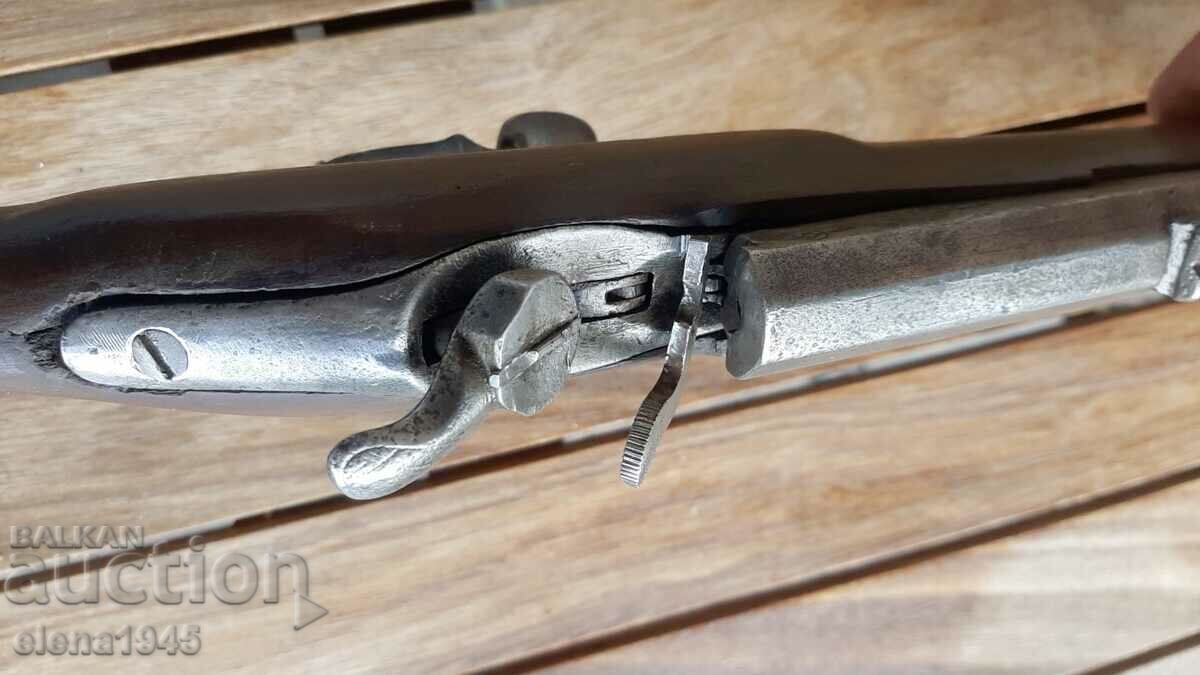 Vintage Double Trigger Shotgun