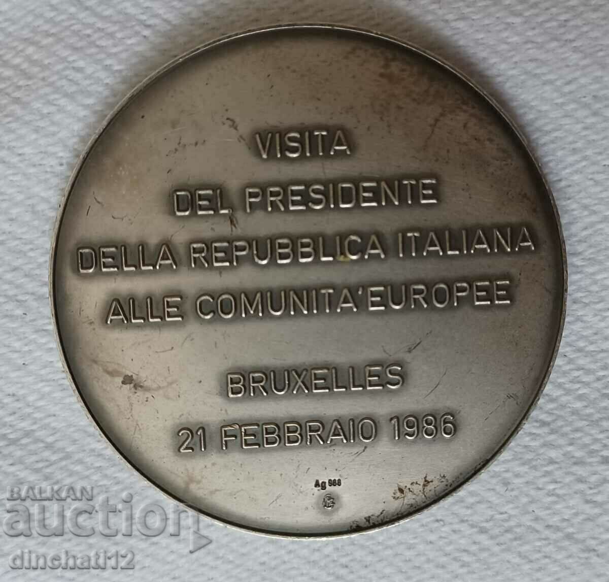 Рядкост - Quirinale VISITA DEL PRESIDENTE. Ag 986 with price 140.00 BGN | € 71.58 Рядкост - Quirinale VISITA DEL PRESIDENTE. Ag 986 with price 140.00 BGN | € 71.58
