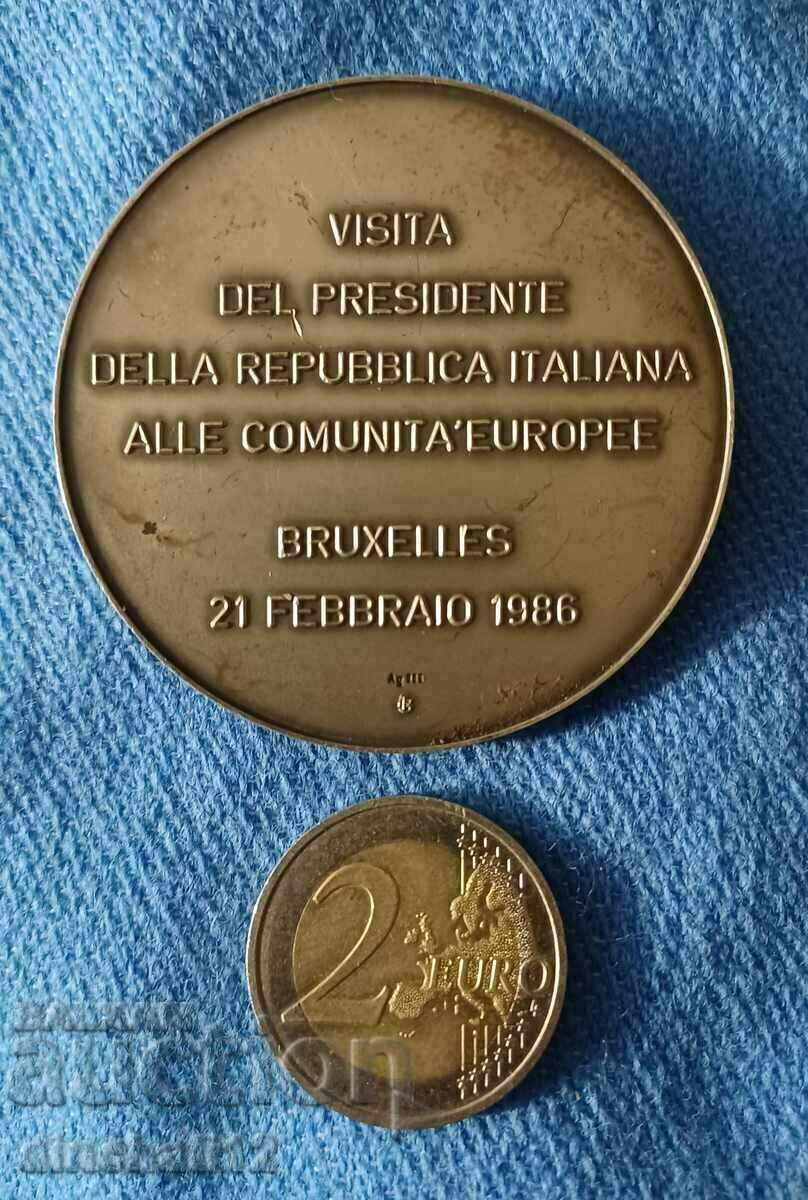 Auction Рядкост - Quirinale VISITA DEL PRESIDENTE. Ag 986 Auction Рядкост - Quirinale VISITA DEL PRESIDENTE. Ag 986