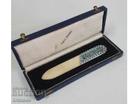 Френски сребърен нож за писма