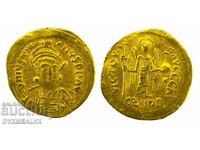 Gold solidus of Emperor Justinian the Great