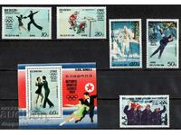 1979 Sev. Korea. Winter Olympics, Lake Placid+ 3 Blocks