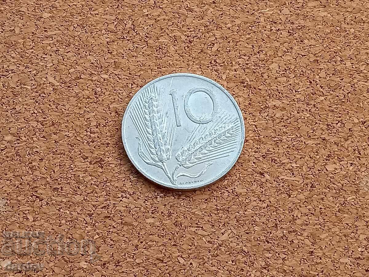 Italia 10 lire 1955 Italia 10 lire 1955