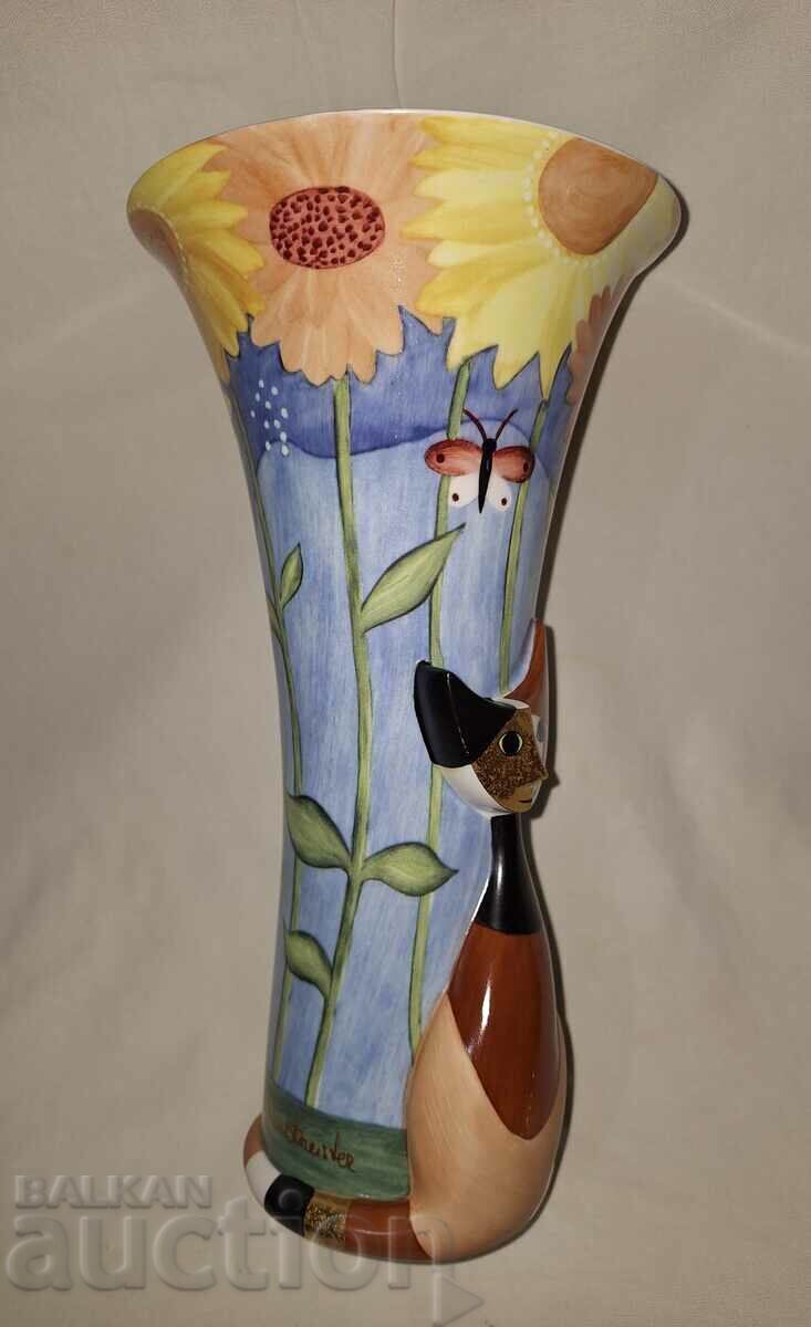 Порцеланова ваза--Goebel с цена € 40.00 | 78.23 лв.