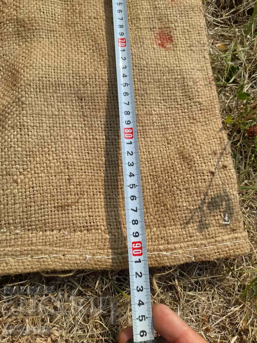 Auction  Old hemp sack
