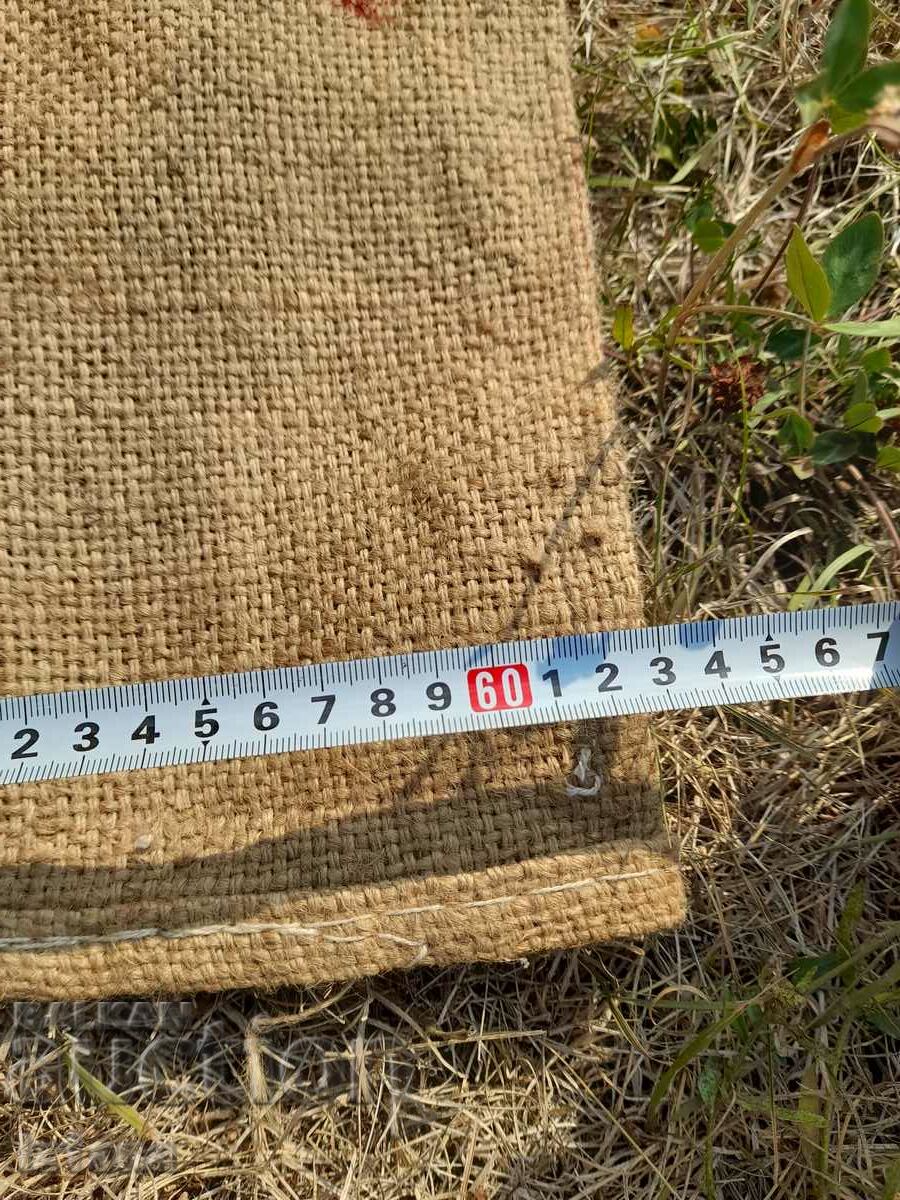 Delivery of Old hemp sack