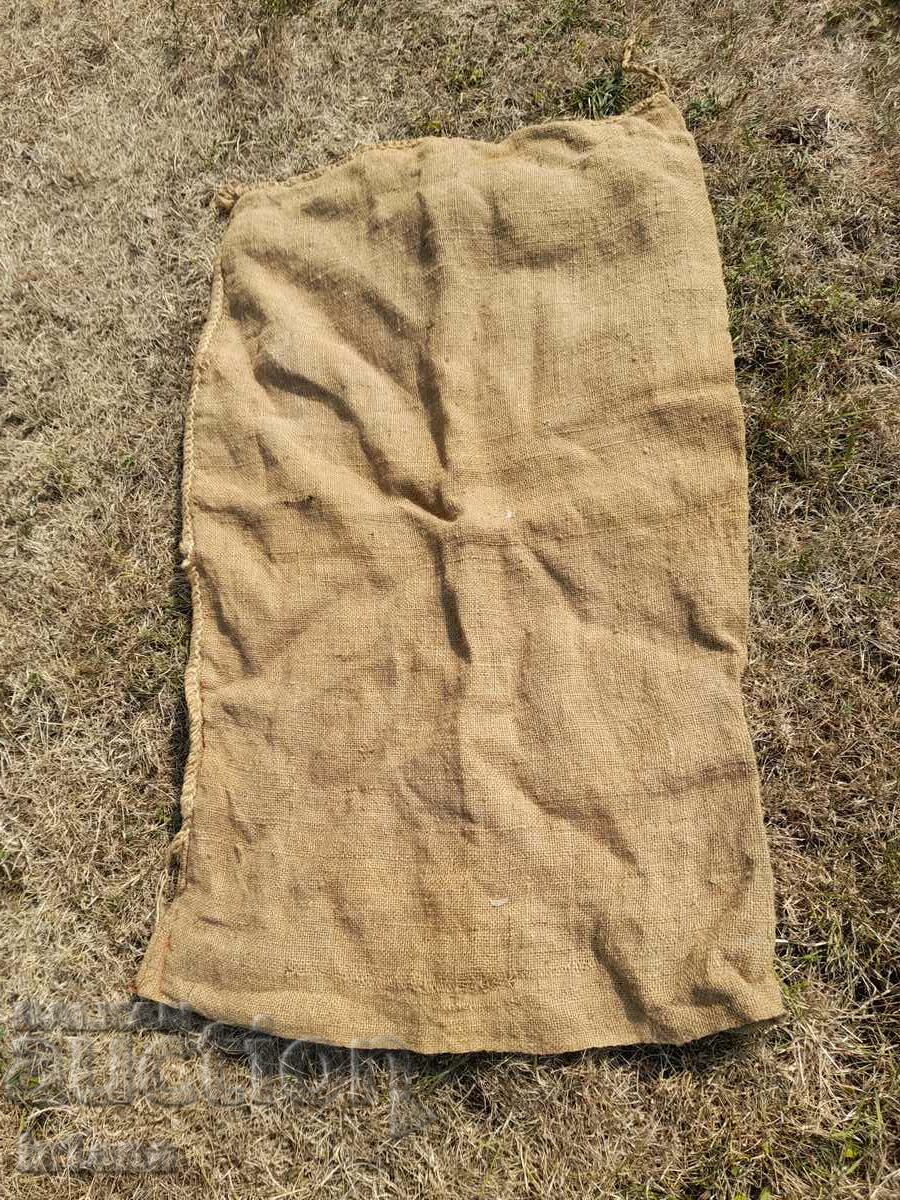 Auction  Old hemp sack