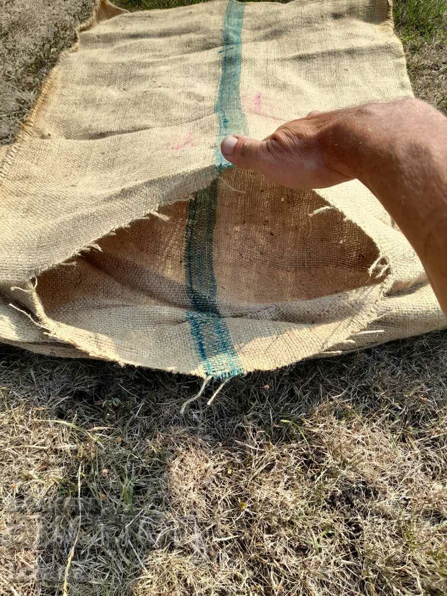 Old hemp sack - 6 Old hemp sack - 6