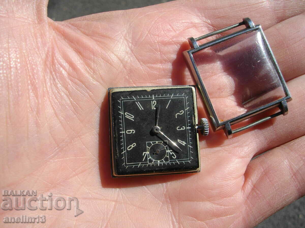 ART DECO COLLECTIBLE STEEL WATCH - 6