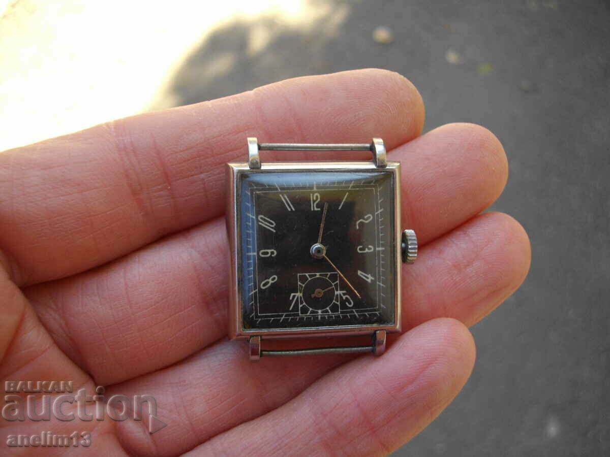 ART DECO COLLECTIBLE STEEL WATCH