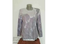 Women's blouse in pale purple tones, size M