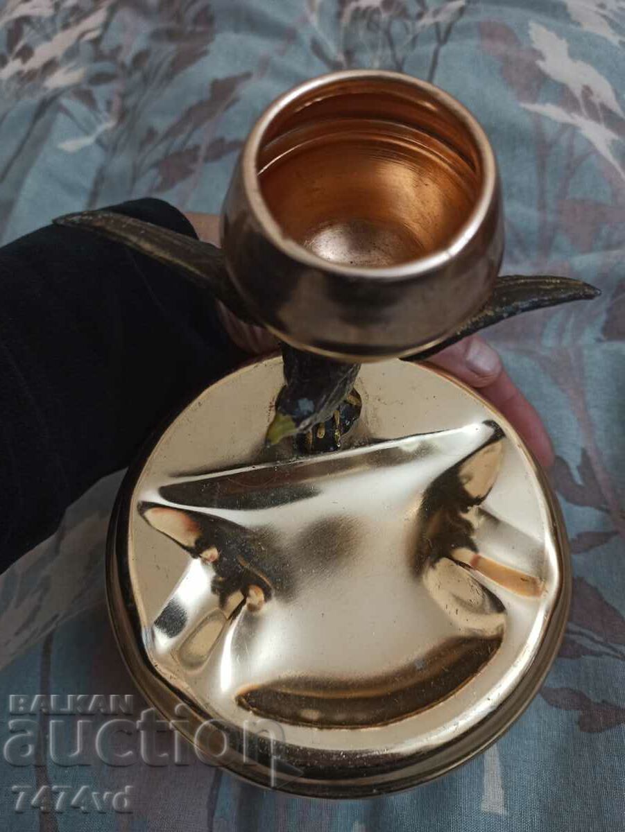 SOC METAL EAGLE ASHTRAY IN BEAUTIFUL LOOK - 7 SOC METAL EAGLE ASHTRAY IN BEAUTIFUL LOOK - 7