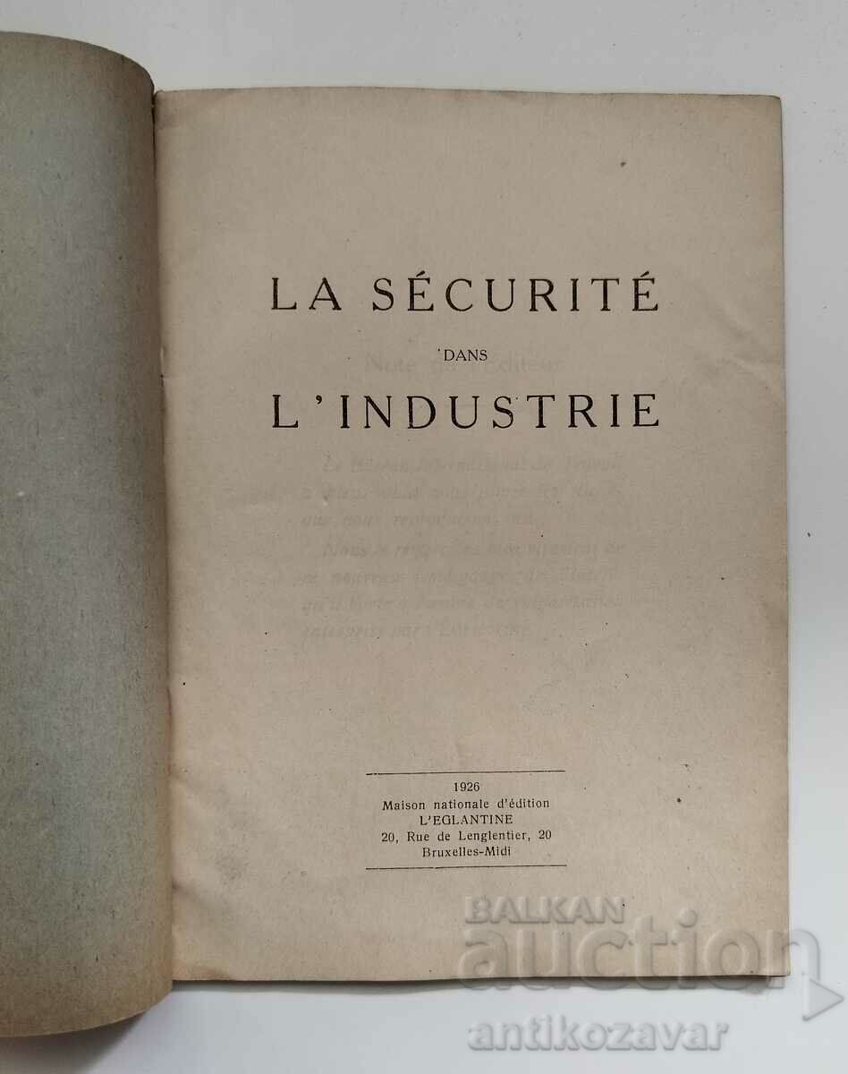 Old Industrial Safety Brochure - 1926 with price 20.00 BGN | € 10.23