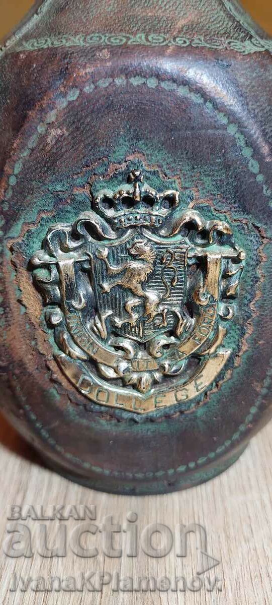 Bottle covered in vintage leather - 6 Bottle covered in vintage leather - 6