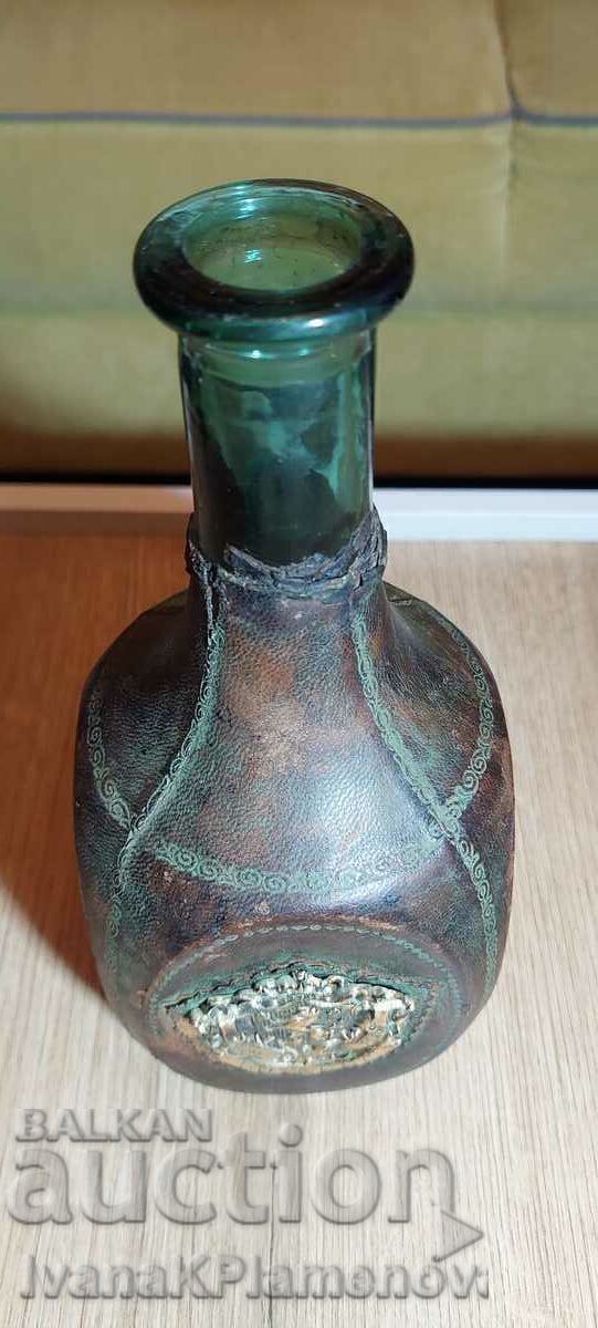 Bottle covered in vintage leather - 7 Bottle covered in vintage leather - 7