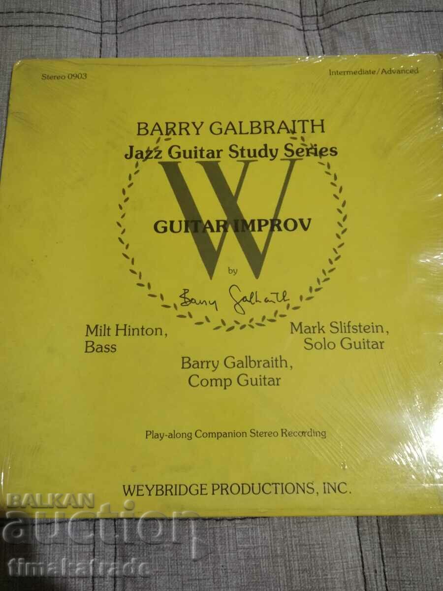 плоча джаэ китариста Бари Гълбрайт (Barry Galbraith) Guitar