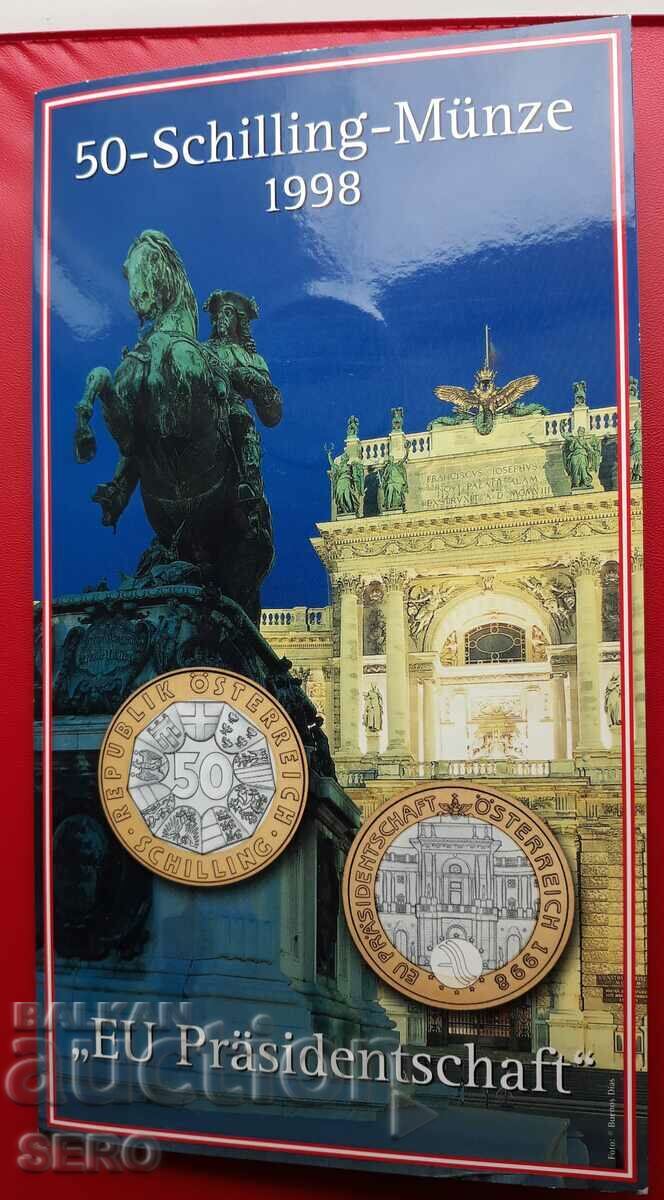 Austria-50 shillings 1998-the presidency