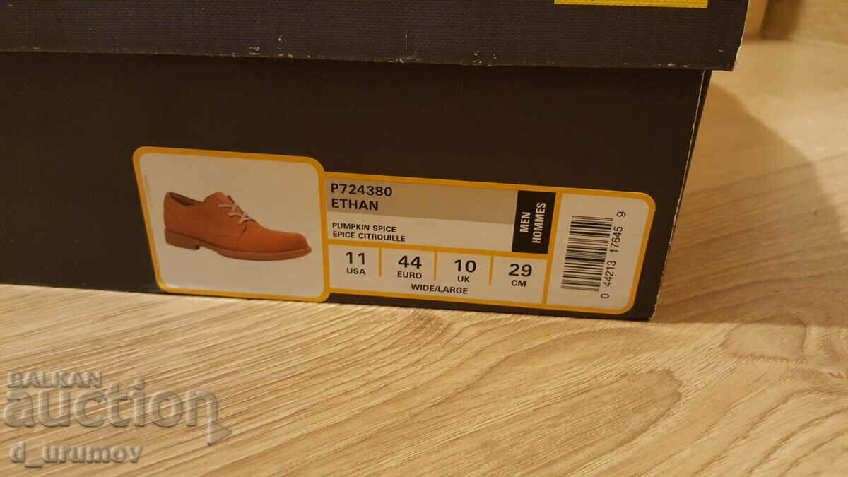 Доставка на Мъжки обувки от велур Caterpillar /CAT/ - 44 номер Доставка на Мъжки обувки от велур Caterpillar /CAT/ - 44 номер