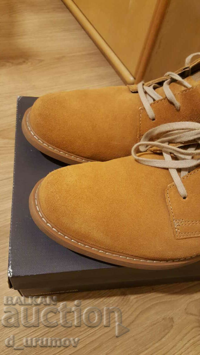 Мъжки обувки от велур Caterpillar /CAT/ - 44 номер - 5 Мъжки обувки от велур Caterpillar /CAT/ - 44 номер - 5