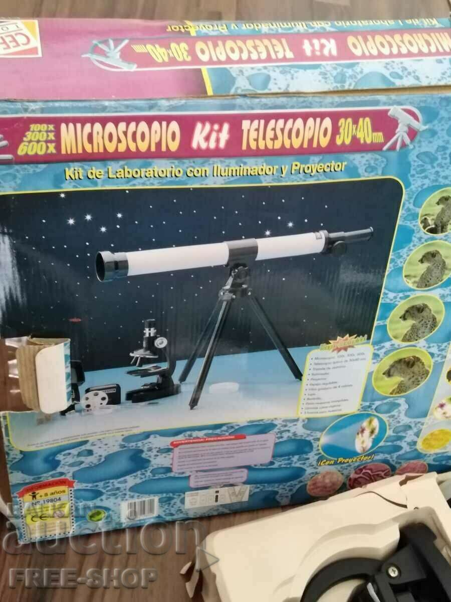 K-T TELESCOPE, MICROSCOPE ETC.