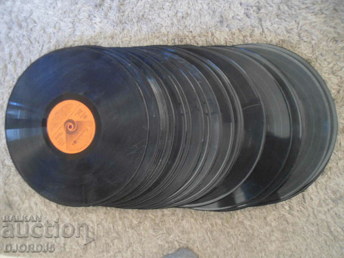 Gramophone records, large, 50 pieces, Interior with price 25.00 BGN | € 12.78 Gramophone records, large, 50 pieces, Interior with price 25.00 BGN | € 12.78