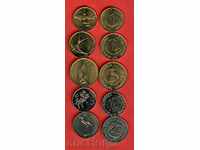 SLOVENIA SLOVENIA 1 2 5 10 20 emisiune - issue NOUĂ UNC