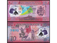 ❤️ ⭐ Solomon Islands 2023 10 dollar commemorative UNC new ⭐ ❤️