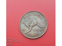 Australia - 1 penny 1945