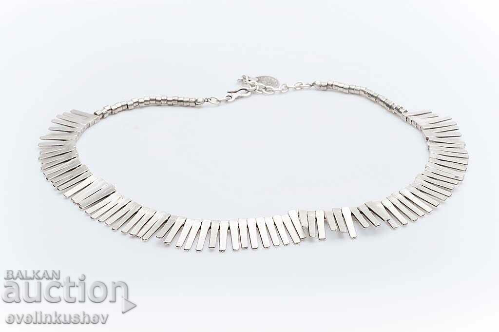 Silver plated necklace KN-0301001030 with price 85.00 BGN | € 43.46 Silver plated necklace KN-0301001030 with price 85.00 BGN | € 43.46