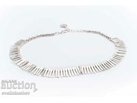 Silver plated necklace KN-0301001030