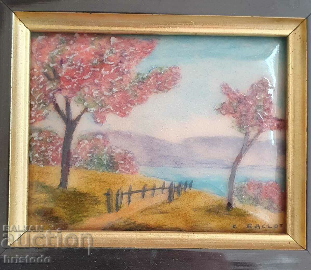 Picture porcelain Limoges 1 with price 54.00 BGN | € 27.61 Picture porcelain Limoges 1 with price 54.00 BGN | € 27.61