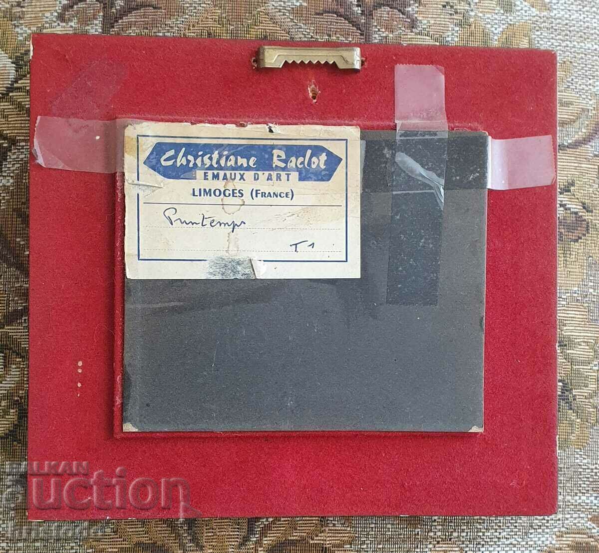 Auction Picture porcelain Limoges 1 Auction Picture porcelain Limoges 1