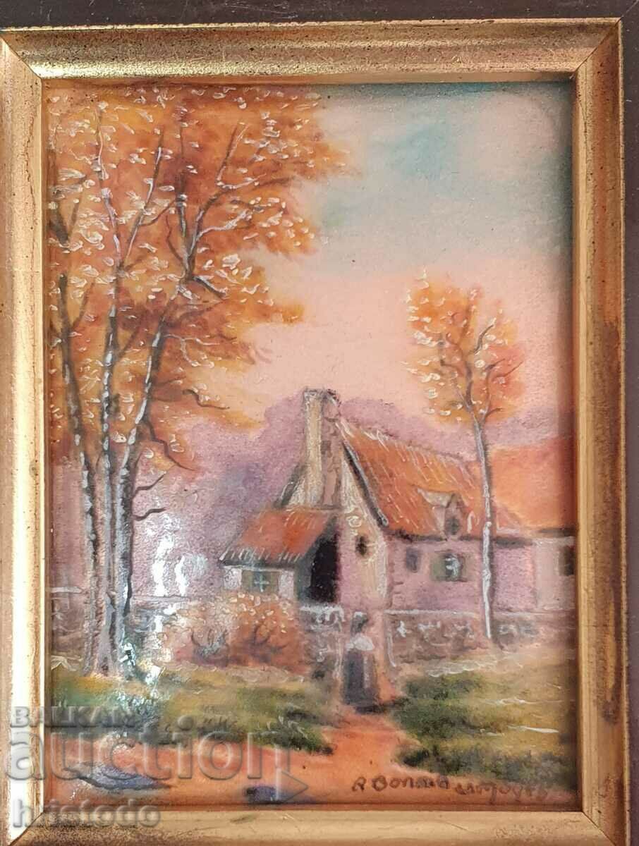 Picture porcelain Limoges 2 with price 54.00 BGN | € 27.61 Picture porcelain Limoges 2 with price 54.00 BGN | € 27.61