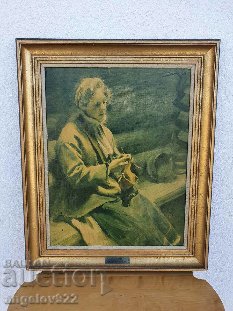 Reproducere cu fazerul Anders Zorn