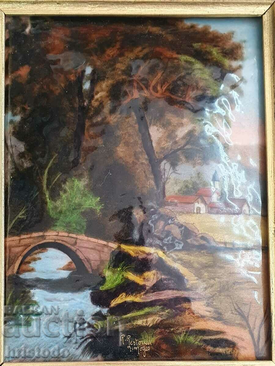 Картина порцелан Лимож 4 с цена 72.00 лв. | € 36.81 Картина порцелан Лимож 4 с цена 72.00 лв. | € 36.81