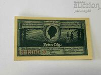 Germany Notgeld 10 pfennig 1921