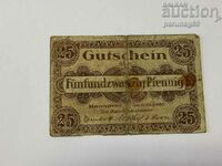 Germany Notgeld 25 pfennig 1920