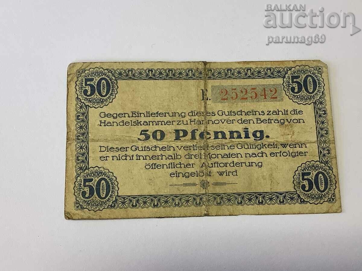 Germany notgeld 50 pfennig 1919 with price 2.90 BGN | € 1.48 Germany notgeld 50 pfennig 1919 with price 2.90 BGN | € 1.48