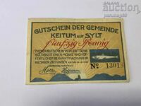 Germany notgeld 50 pfennig 1920