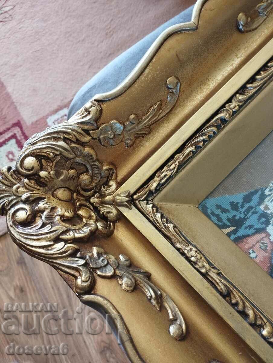 гоблен в барокова рамка 44/98 см. - 5 гоблен в барокова рамка 44/98 см. - 5