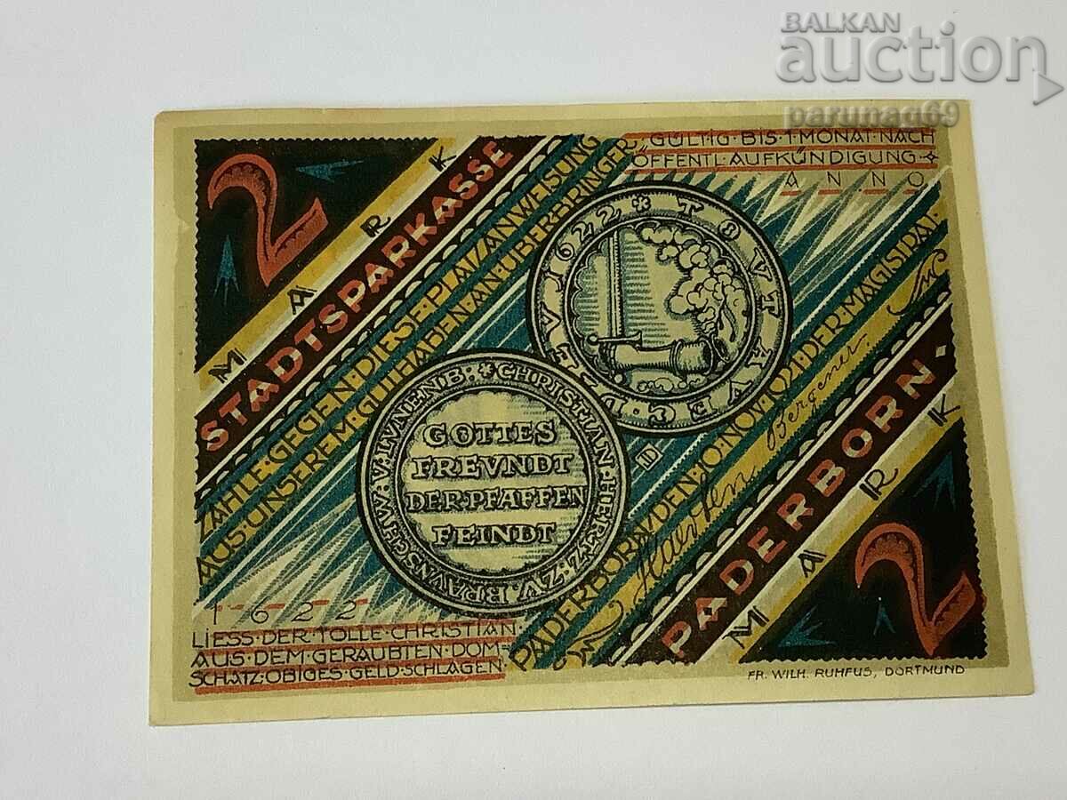 Γερμανία notgeld 2 marks 1921