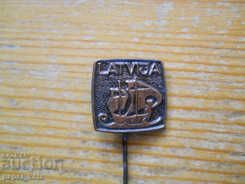 Latvia badge