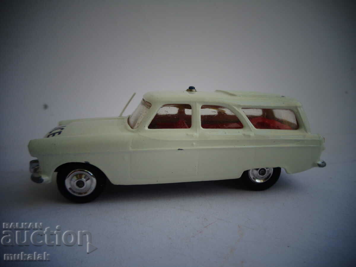 1/43 ? CORGI TOYS FORD ZEPHYR MODEL DE JUCARIE CARURU DE POLITIE