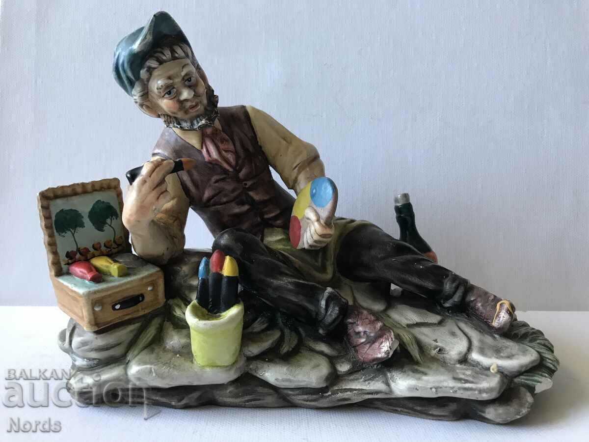 Porcelain figurine Artist