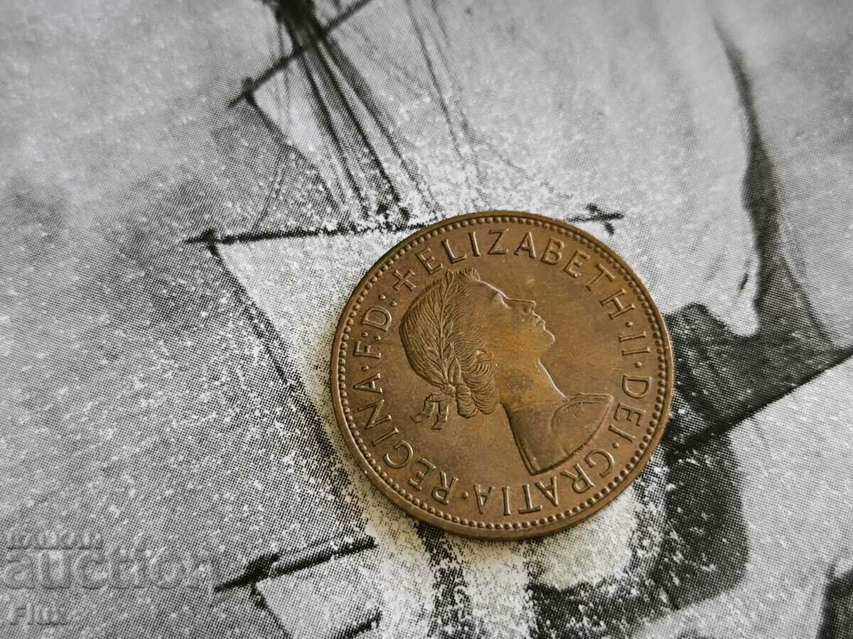 Coin - Great Britain - 1 penny | 1963 with price 5.00 BGN | € 2.56